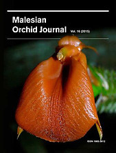 Malesian Orchid Journal Vol 16 (2015) - Andre Schuiteman (ed)