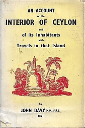 An Account of The Interior Of Ceylon And Of Its Inhabitants With Travels In That Island - John Davy