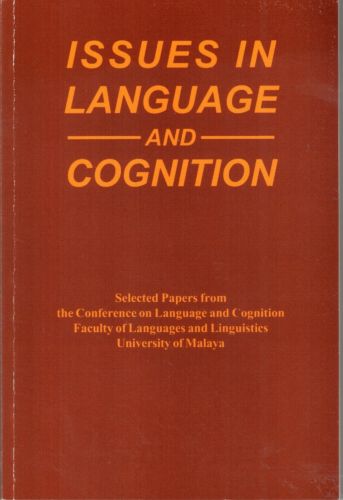 Issues in Language and Cognition - Elaine Morais (ed)