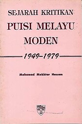 Sejarah Kritikan Puisi Melayu Moden 1949-1979 - Mohamad Mokhtar Hassan