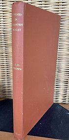 Studies in Country Malay - CC Brown