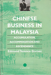 Chinese Business in Malaysia: Accumulation, Accommodation and Ascendance - Terence E Gomez