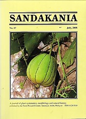 Sandakania No 17 July 2008 - John B Sugau (ed)
