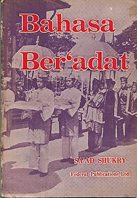 Bahasa Ber'adat - Sa'ad Shukry