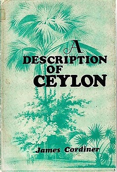 A Description of Ceylon - James Cordiner