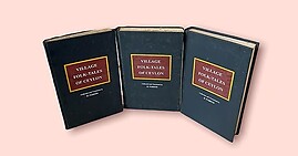 Village Folk-Tales of Ceylon (Three Volumes) - H Parker