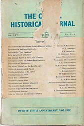 The Ceylon Historical Journal Vol 25 Nos 1-4 - Senake Bandaranayake (ed)